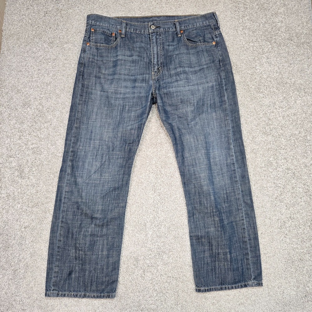 Levis 569 Jeans Mens 36x30 (fit 38x29) Loose Straight Fit lightweight 100% denim